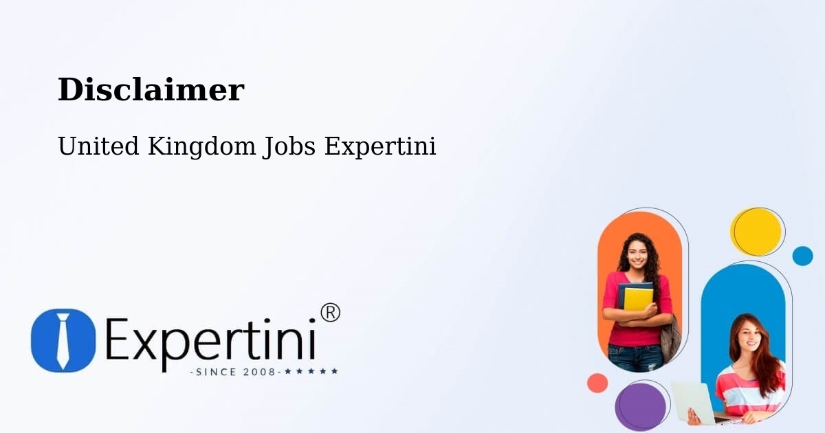 Disclaimer – Weston Super Mare - United Kingdom Jobs Expertini